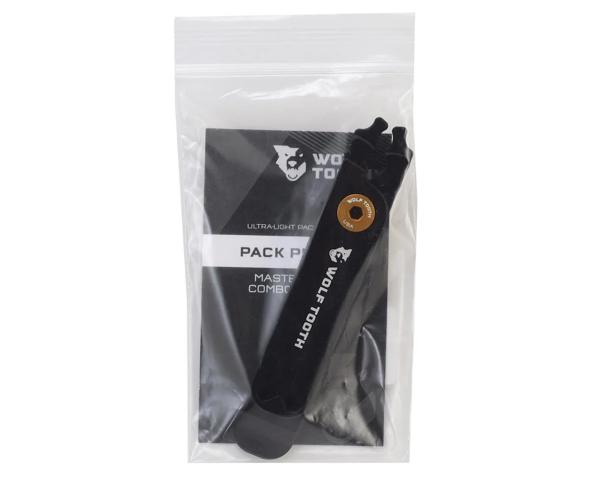 Wolf Tooth Components Master Link Combo Pliers (Black/Gold Bolt) - view 2